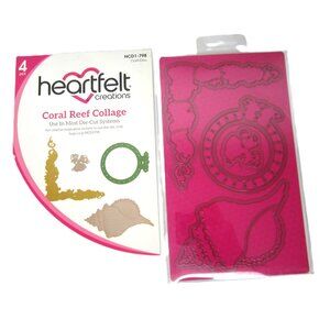 Heartfelt Creations Coral Reef Collage Beach Ocean Nautical Craft Dies